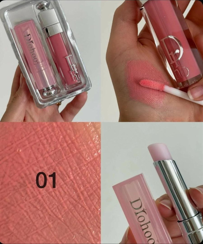 پک دو عددی بالم و لیپگلاس دیور👄🎀