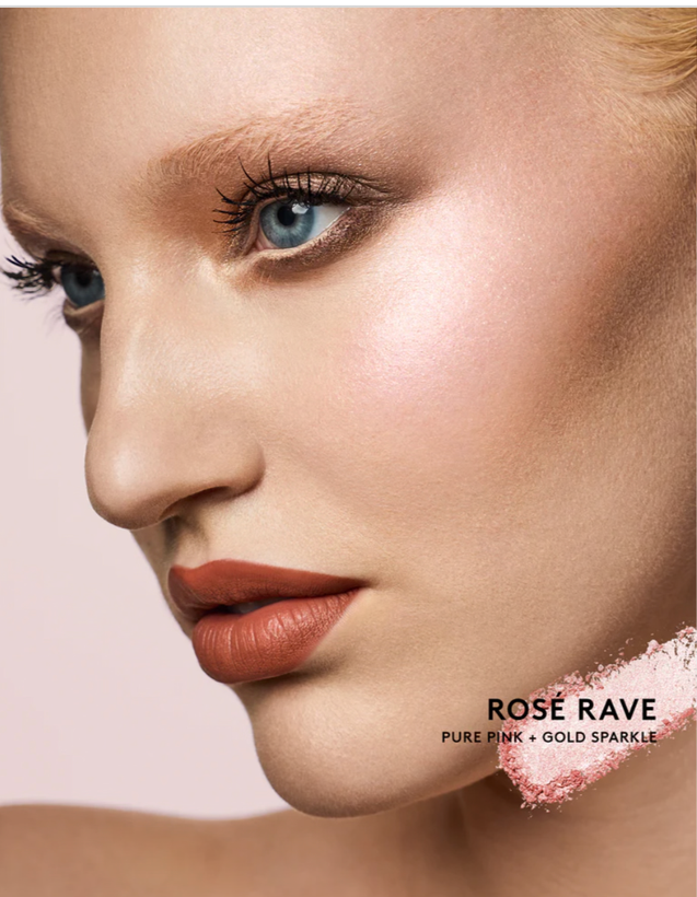هایلایتر فنتی rosé rave🩷✨