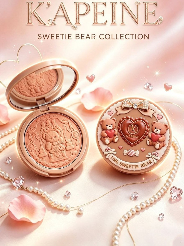 رژگونه دوپ فلاور نوز کاپین🧸🌸🥨