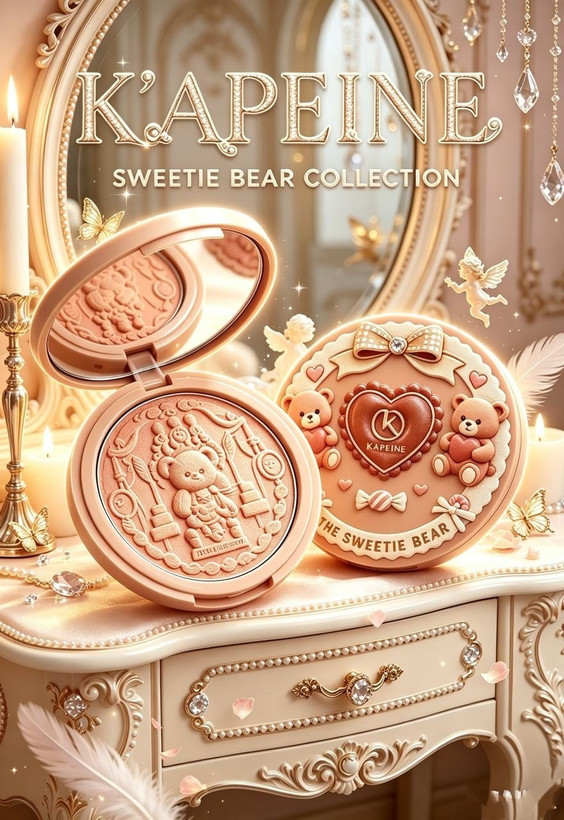 رژگونه دوپ فلاور نوز کاپین🧸🌸🥨